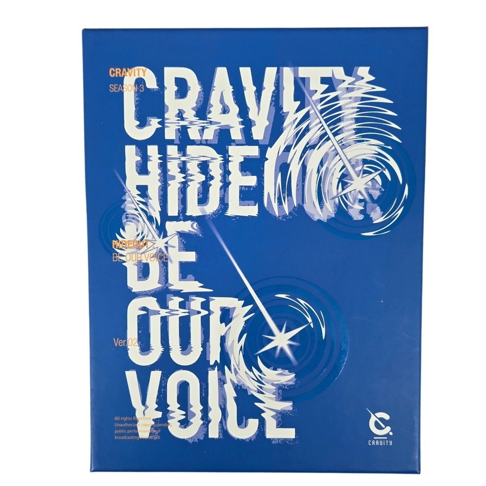 Cravity Season 3 Hideout: Be Our Voice Ver. 02 CD Album K-Pop Aesthetic